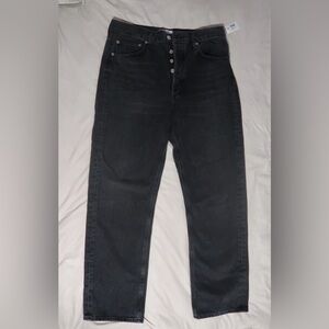AGOLDE Women's High Rise Straight Jeans 28
